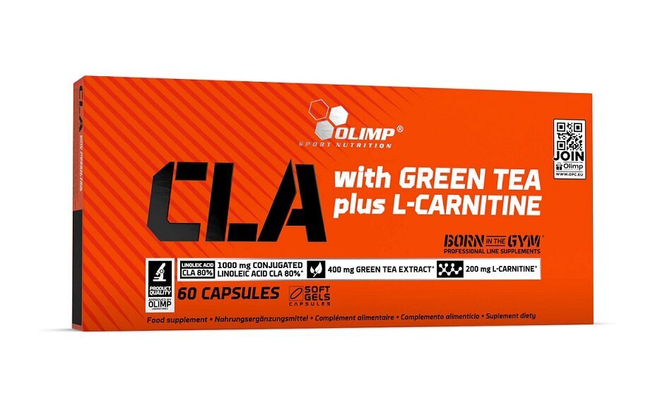 Olimp CLA with Green Tea Plus L-Carnitine 60 Capsules