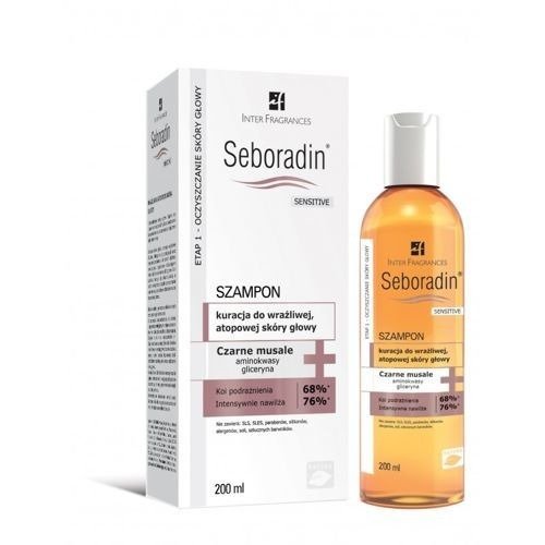 Seboradin Shampoo for Atopic Sensitive Scalp for Women and Men 200ml