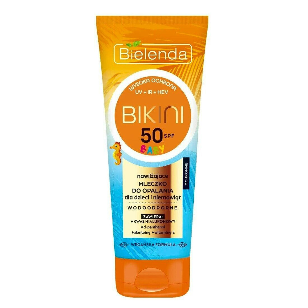 Bielenda Bikini Baby Ochronne Mleczko dla Dzieci i Niemowląt SPF50 100ml
