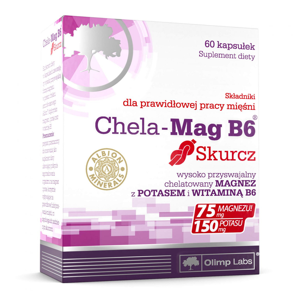 Olimp Chela-Mag B6 Against Cramps for Proper Muscle Function 60 Capsules
