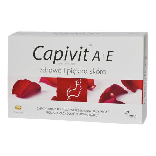 Capivit A+E Zdrowa I Piękna Skóra 30 kapsułek