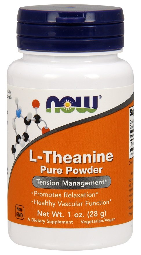 NOW Foods L-Teanina Czysty Proszek Na Relaks 28g