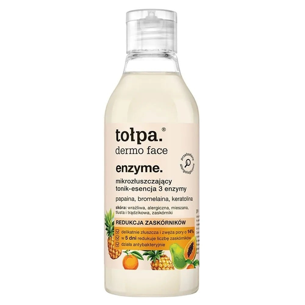 Tolpa Dermo Face Enzyme Micro-Exfoliating Tonic-Essence 3 Enzymes 200ml