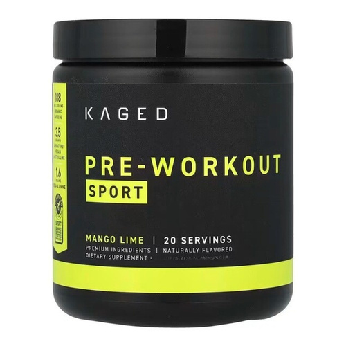 Kaged Muscle Pre-Kaged Sport Przedtreningówka Na Energię i Wytrzymałość 266g