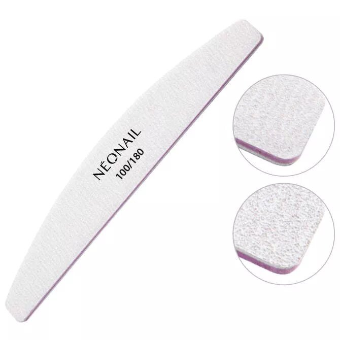 NeoNail Pilnik Łódka 100/180 Szary 1 Sztuka