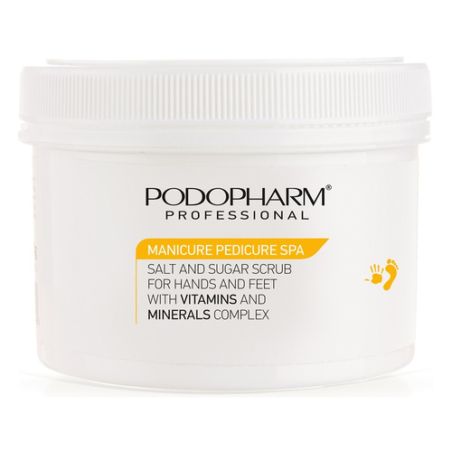 Podopharm Professional Peeling Solno-Cukrowy do Dłoni i Stóp 600g