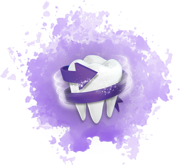 UltraBlanc Express Whitening Purple Toothpaste for Yellow Teeth 75ml