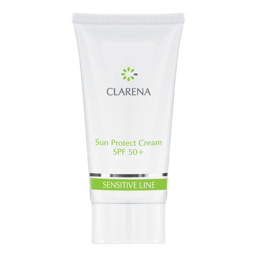 Clarena Sensitive Line Całoroczny Krem do Twarzy z Filtrem SPF50 30ml