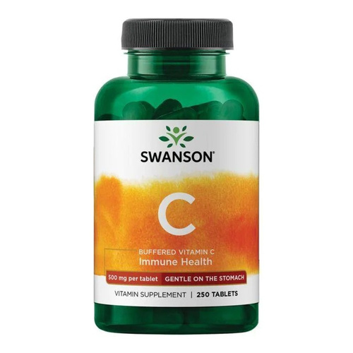 Swanson Buffered Vitamin C, 500mg - 250 tablets