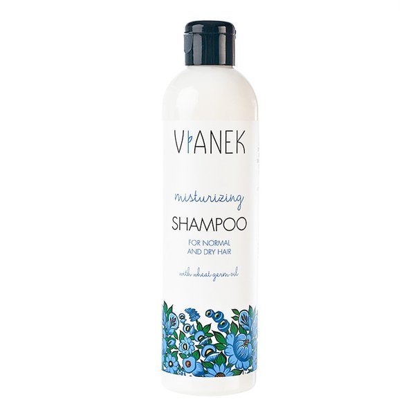 Vianek Nawilżający Szampon do Włosów Suchych i Normalnych z Olejem Kiełków Pszenicy 300ml