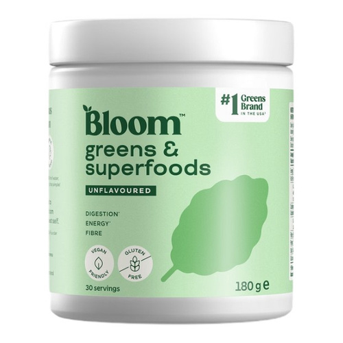 Bloom Greens & Superfoods Proszek, Bez smaku 180g