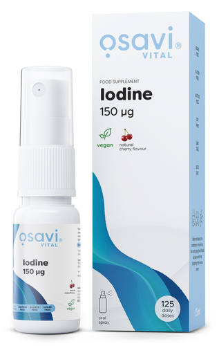 Osavi Jod w Sprayu 150mcg o smaku Wiśniowym 25 ml