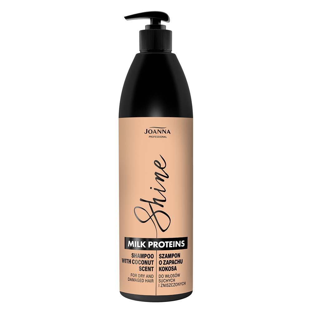 Joanna Professional Shampoo for Dry and Damaged Hair with Aromatic Coconut Scent 1000ml