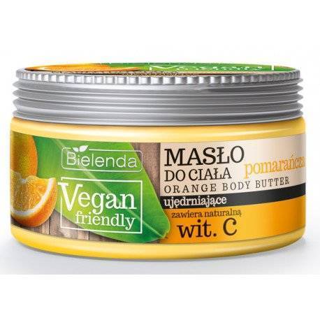 Bielenda Vegan Friendly Masło do Pielęgnacji Ciała z Pomarańczą i Witaminą C 250ml