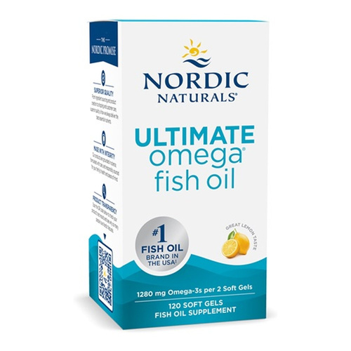 Ultimate Omega, 1280mg Lemon - 120 softgels