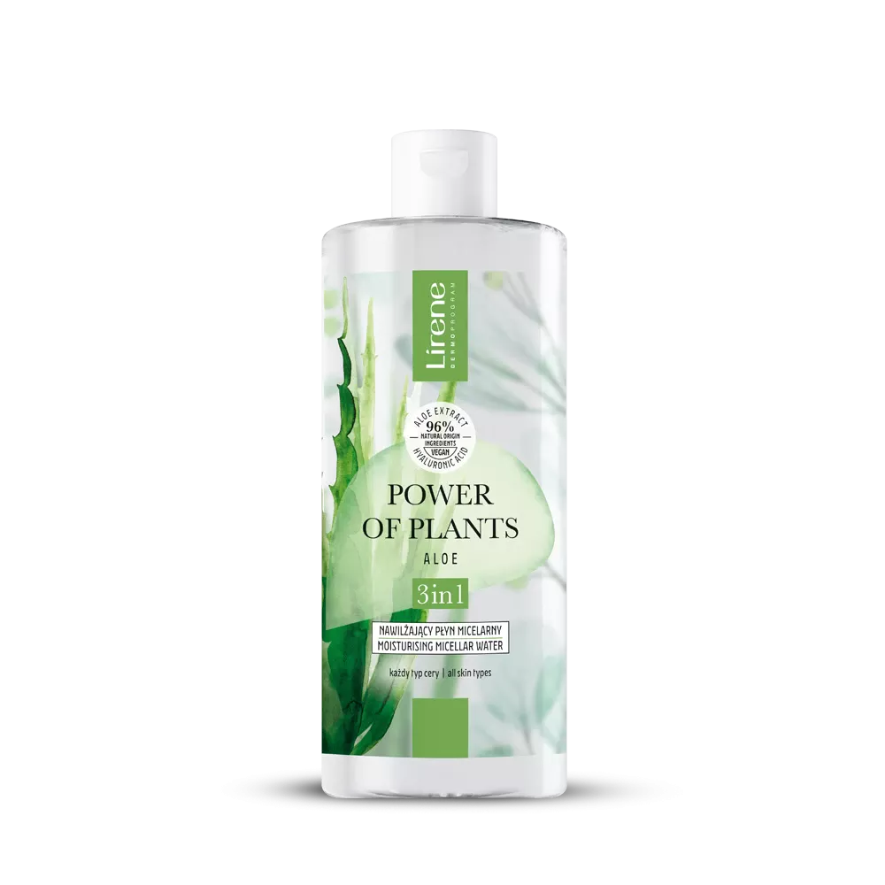 Lirene Power Of Plantis Moisturizing Micellar Fluid 3in1 Aloe 400ml