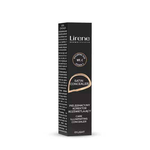 Lirene Satin Concealer Pielęgnacyjny Korektor Rozjaśniający Nr 01 Light 10ml