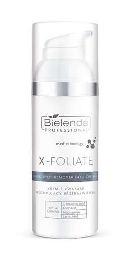 Bielenda Professional X-Foliate Dark Spot Remover Krem z Kwasami Redukujący Przebarwienia 50ml