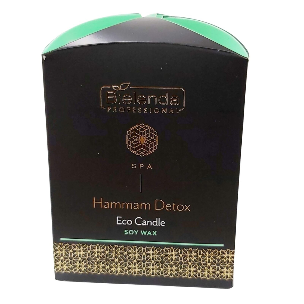 Bielenda Professional Świeca Hammam Detox 100% z Wosku Sojowego 1 Sztuka