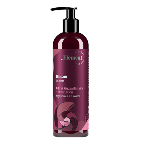 Vis Plantis Element Snail Slime Filtrate Body Lotion Regenerating 400ml