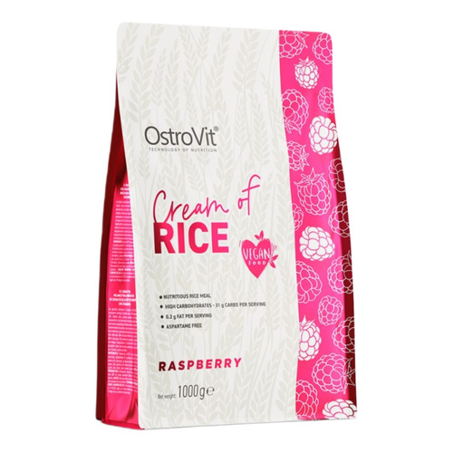 OstroVit Cream of Rice, Raspberry - 1000g