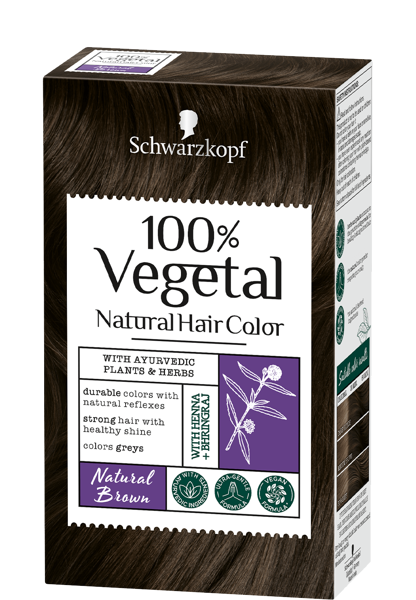 Schwarzkopf Hair Color 100% Vegetal Natural Brown