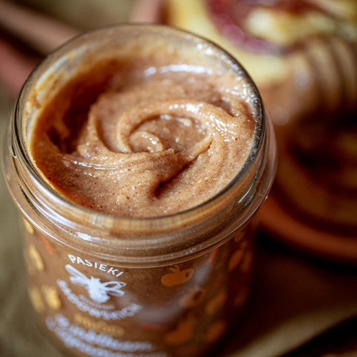 Pasieki Sadowskich Honey with Apple and Cinnamon 430g