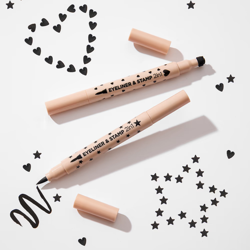 Eveline Eyeliner i Stamp 2w1 Eyeliner ze Stemplem