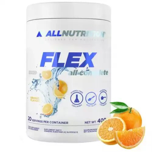 Allnutrition Flex All Complete Kolagen na Stawy w Proszku Pomarańcza 400g