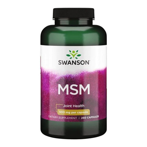 Swanson MSM, 500mg - 250 caps