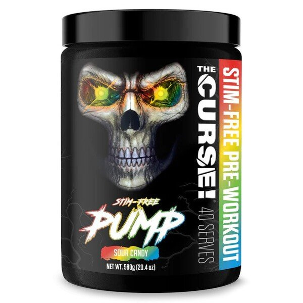 JNX Sports The Curse! Stim-Free Pump Przedtreningówka w Proszku na Pompę Mięśniową 580g