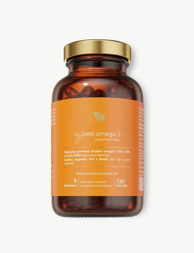 MyBestOmega-3 Wsparcie Odporności 120 Kapsułek