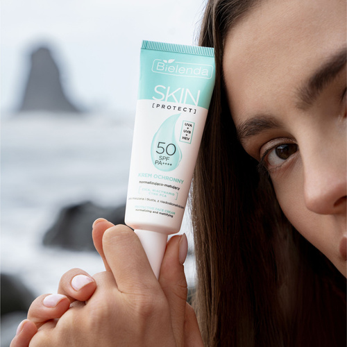 Bielenda Skin Protect Normalizująco-Matujący Krem Ochronny SPF 50 40ml
