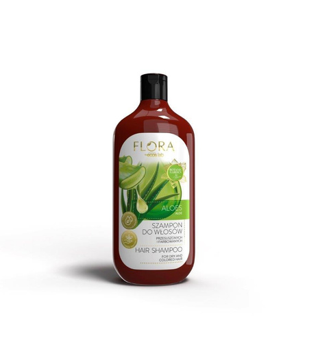 Flora by EcosLab Aloe Shampoo for Dry and Dyed Hair 500ml