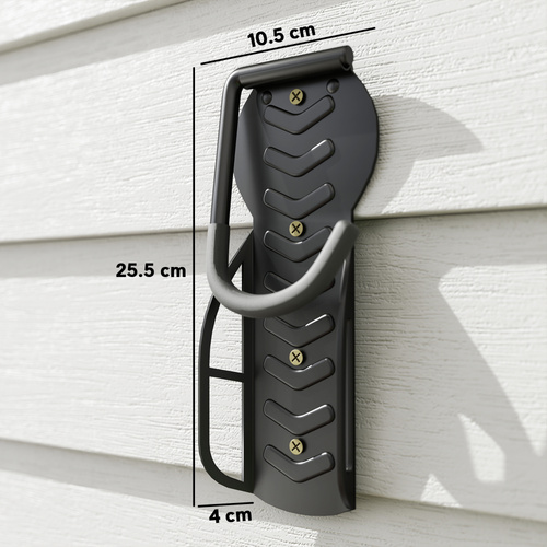 SPORTNOW 8 Pack Bike Rack, Wall Mounted Bicycle Hanger Hook, Foldable Garage Bike Wall Rack, Bicycle Storage Holder for Indoor Outdoor Use