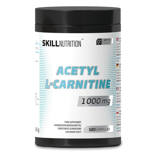 Skill Nutrition Acetyl L-Carnitine, 1000mg - 120 vegan caps
