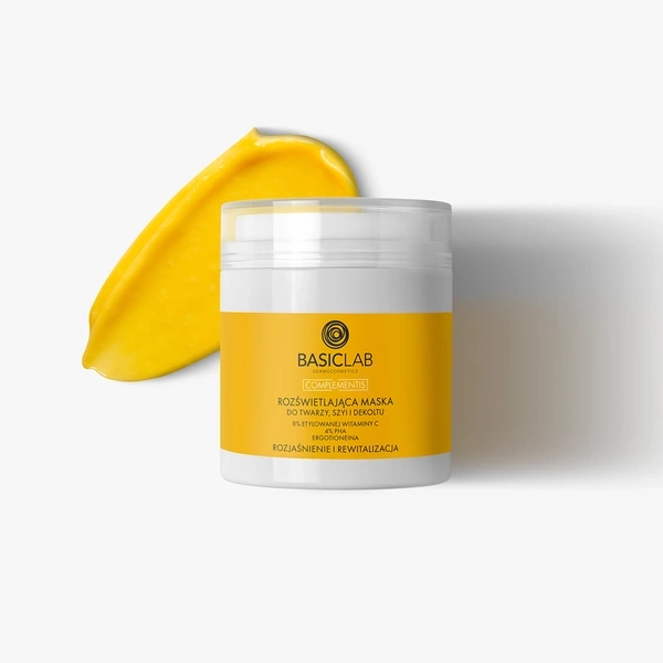 BasicLab Complementis Brightening Mask for Face Neck and Decollete 50ml