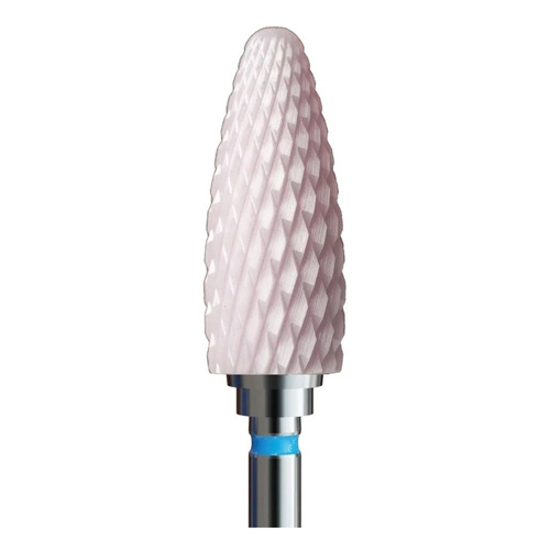 IQ Nails Frez Ceramiczny Stożek do Hybryd i Żelu 6mm Różowy