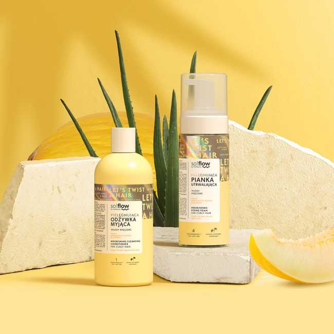 So!Flow Pianka Utrwalająca do Włosów Kręconych Lekkość Sprężystość i Definicja Loków 170ml