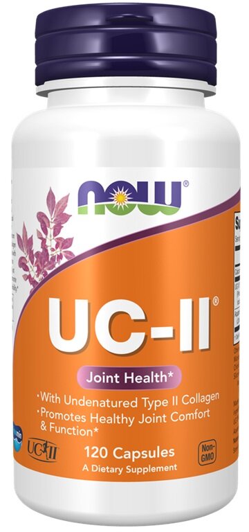 Now Foods UC-II Undenatured Type II Collagen Wspiera Stawy 120 Kapsułek