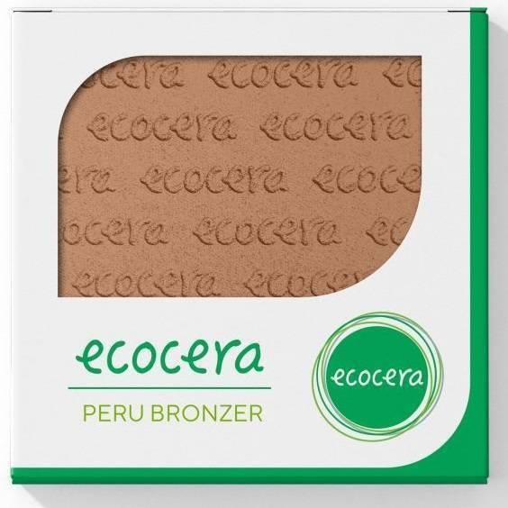 Ecocera Vegaski Hipoalergiczny Matowy Puder Brązujący Peru 10g