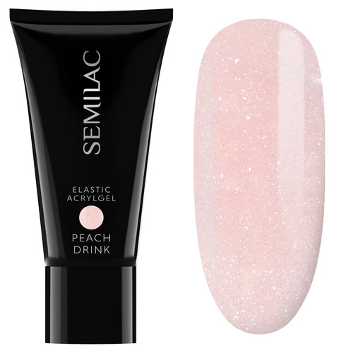 Semilac Elastic Acrylgel - Peach Drink 30g