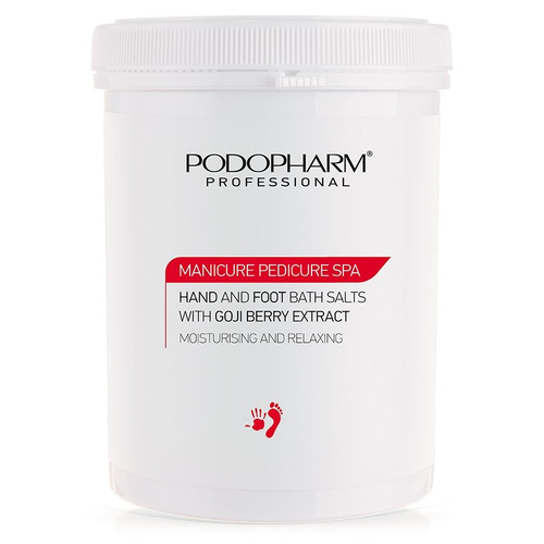 Podopharm Professional Sól do Kąpieli Dłoni i Stóp z Jagodami Goji 1400g