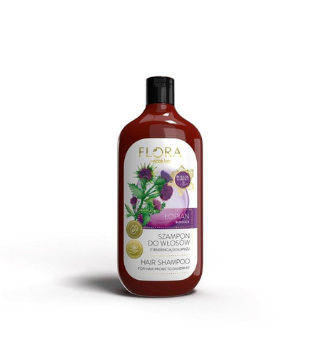 Flora by EcosLab Burdock Shampoo for Hair Prone to Dandruff 500ml