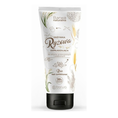 Barwa Natural Rejuvenating Rice Conditioner for Weakened and Dry Hair 200ml