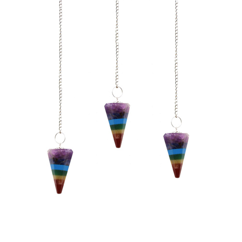 Chakra Style 7 Slice Pendulums