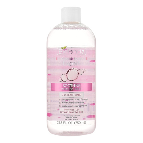 Bielenda Clean Skin Expert 3in1 Soothing Micellar Water 750ml