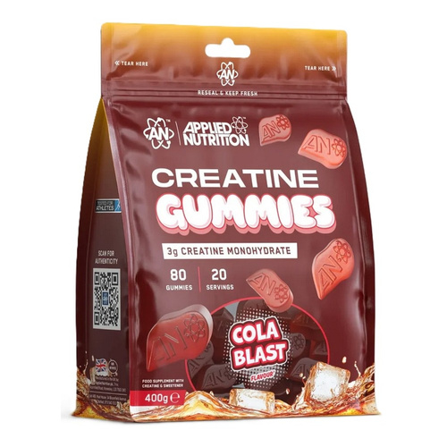 Applied Nutrition Creatine Gummies, Cola Blast 80 gummies