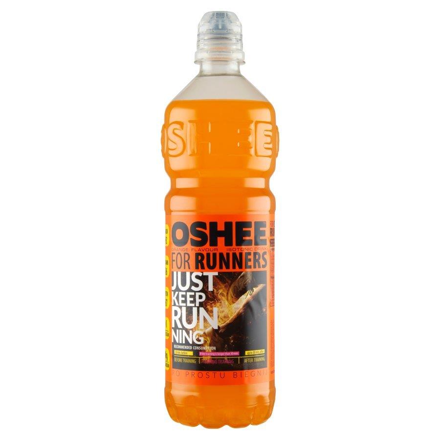 Oshee for Runners Napój Izotoniczny Niegazowany o Smaku Pomarańczowym 0,75 l