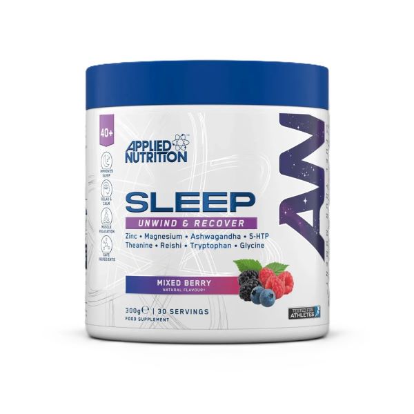 Applied Nutrition Agewell 40+ Sleep Support Supplement for Adults Over 40 Mixed Berries 300g